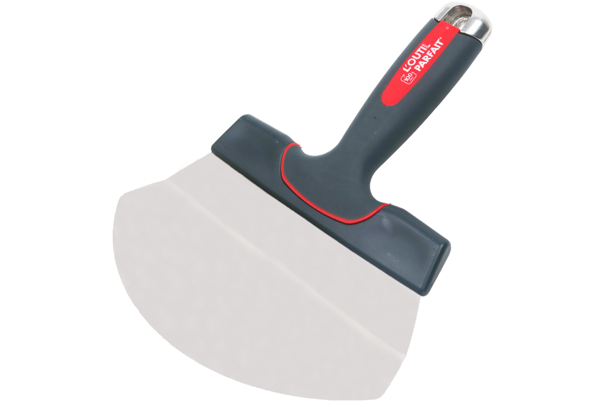Rounded bucket spatula