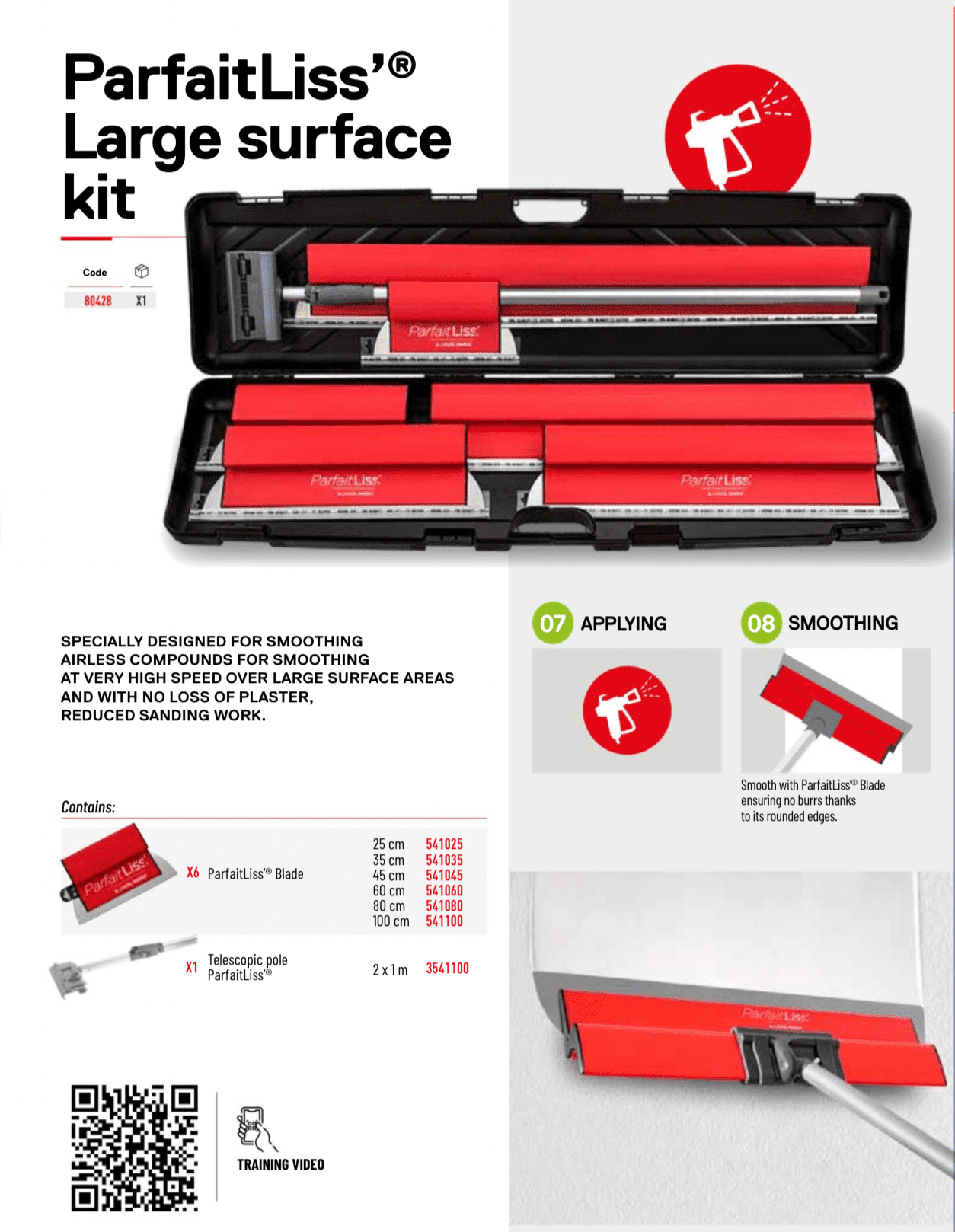 L'OUTIL PARFAIT - Kit ParfaitLiss' grande surface - 80428